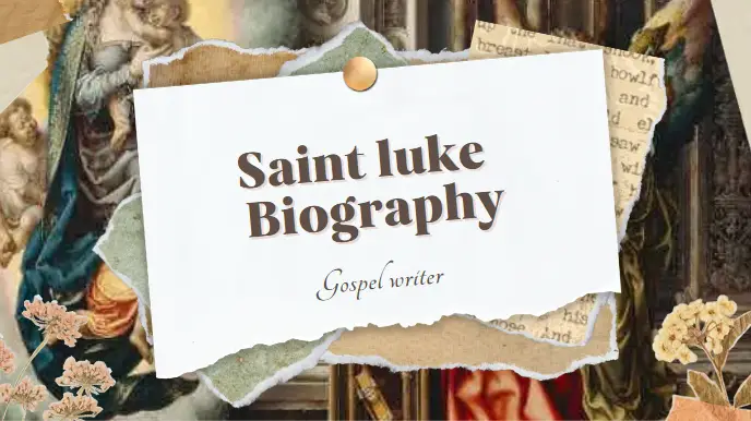 Saint luke biography