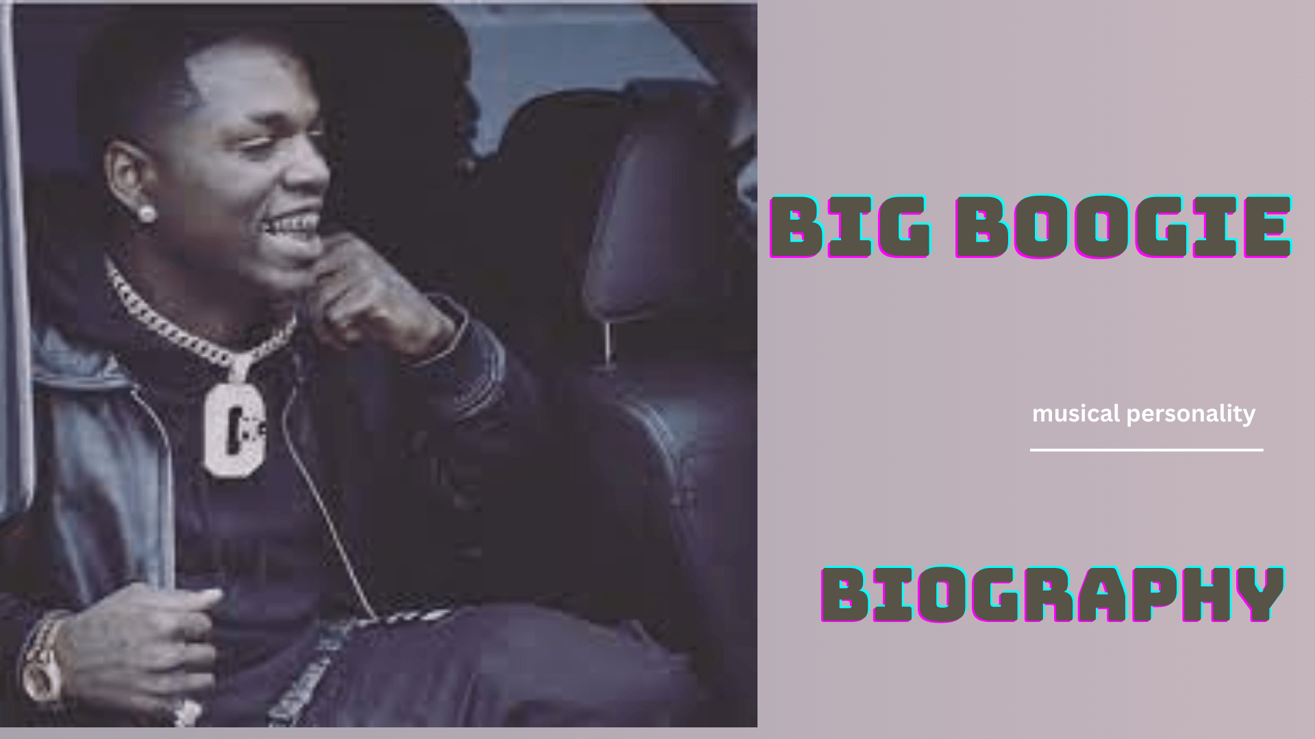 Big boogie biography Biographyfolks